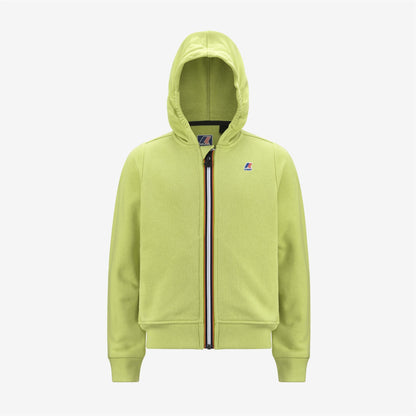 P. LE VRAI ARNEL POLY COTTON - Polaire - Veste - Enfant unisexe - Green Celery