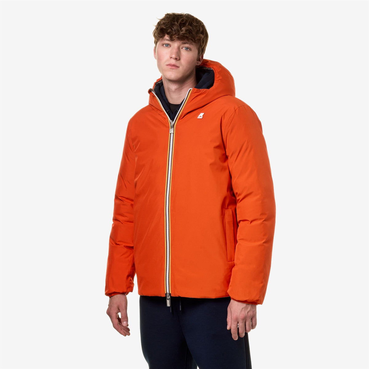 JACK ST THERMO DOUBLE - Vestes - Court - Homme - Orange P-Beige T
