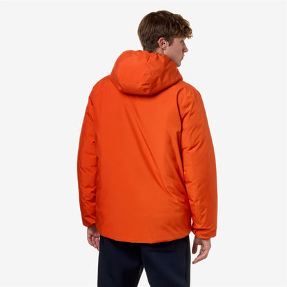 JACK ST THERMO DOUBLE - Vestes - Court - Homme - Orange P-Beige T