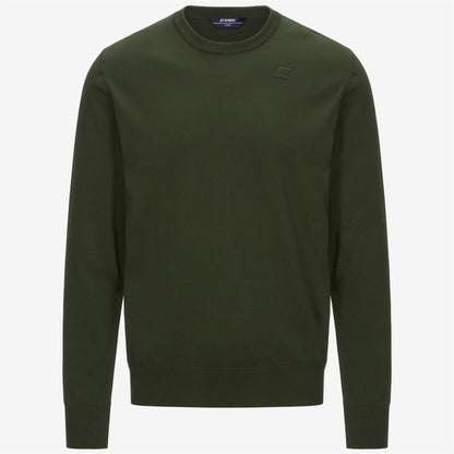 SEBASTIEN COTTON PS - Maille - Pull-over - Homme - Green Africa