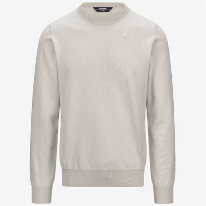 SEBASTIEN COTTON PS - Maille - Pull-over - Homme - BEIGE LT