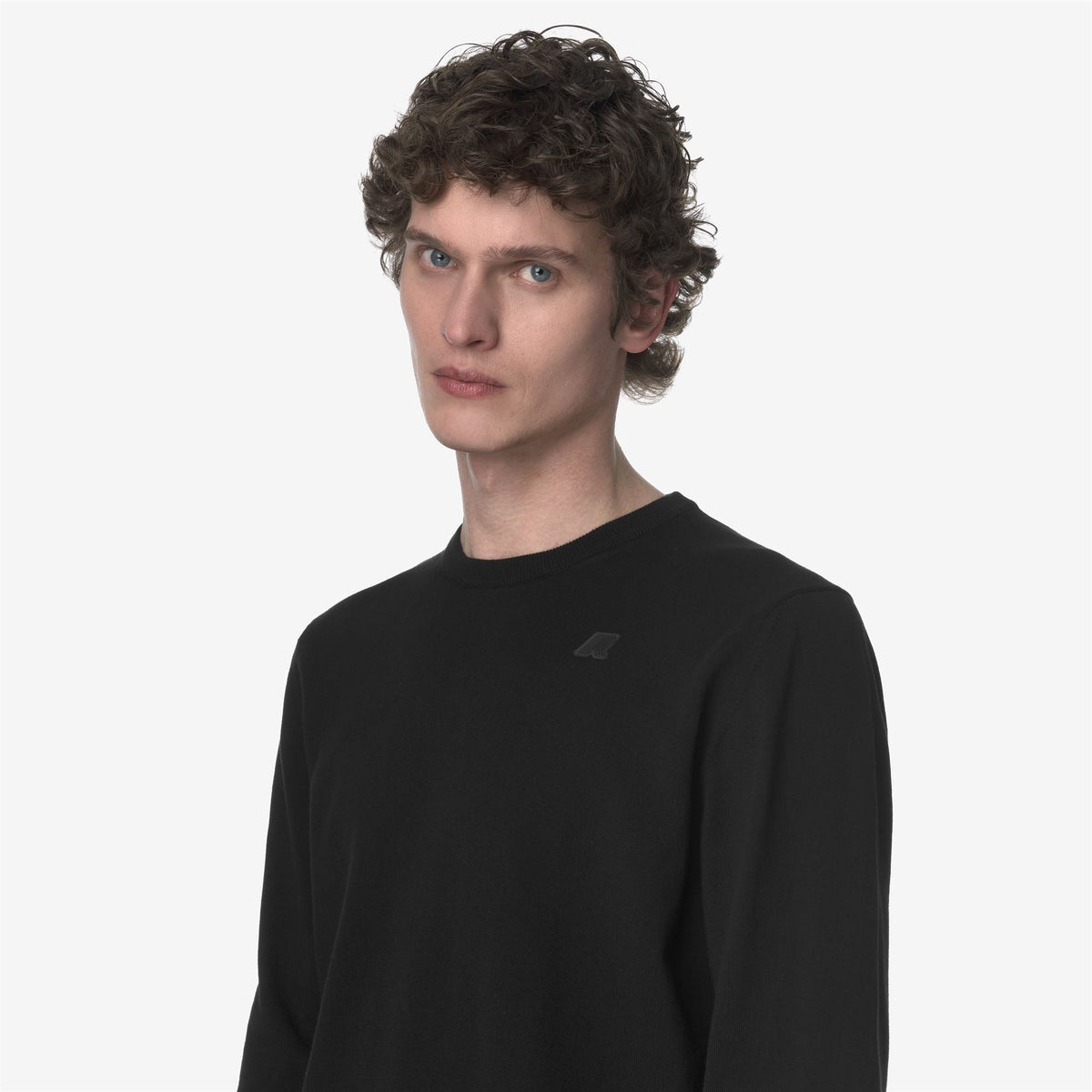 SEBASTIEN COTTON PS - Maille - Pull-over - Homme - Black Pure