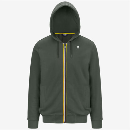 ANTHONY - Polaire - Veste - Homme - GREEN BLACKISH
