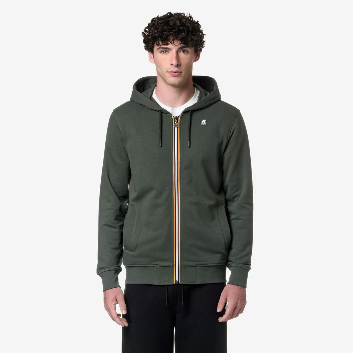 ANTHONY - Polaire - Veste - Homme - GREEN BLACKISH