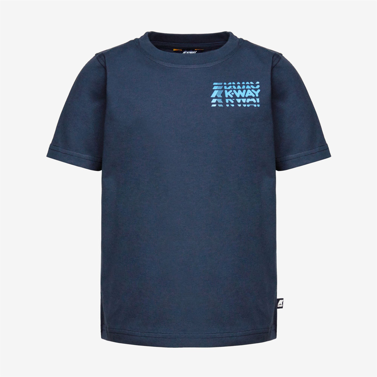 P. ODOM MULTIPLE LOGO - T-shirts et hauts - T-shirt - Garçon - Blue Depth