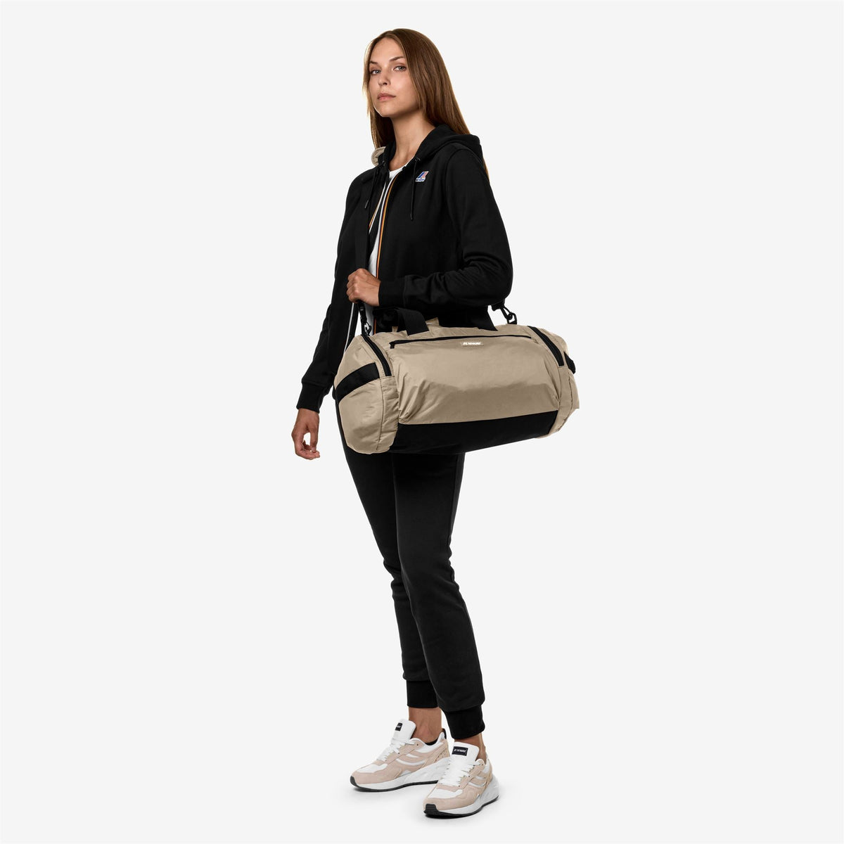 MEREVILLE S - Sacs - Sac polochon - Unisexe - Beige Taupe