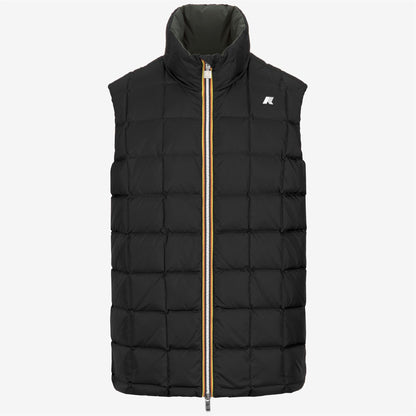 VALEN ST THERMO DOUBLE - Vestes - Court - Homme - GREEN BLACKISH -Black Pure