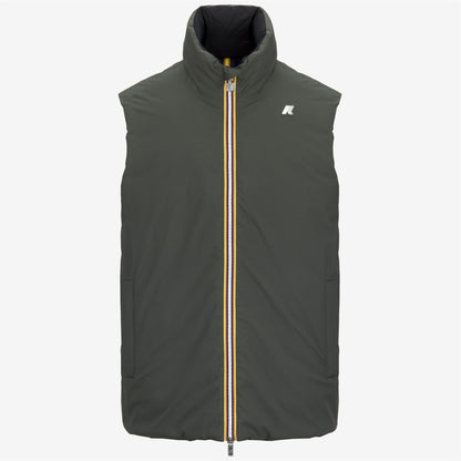 VALEN ST THERMO DOUBLE - Vestes - Court - Homme - GREEN BLACKISH -Black Pure