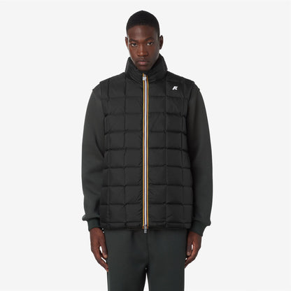 VALEN ST THERMO DOUBLE - Vestes - Court - Homme - GREEN BLACKISH -Black Pure
