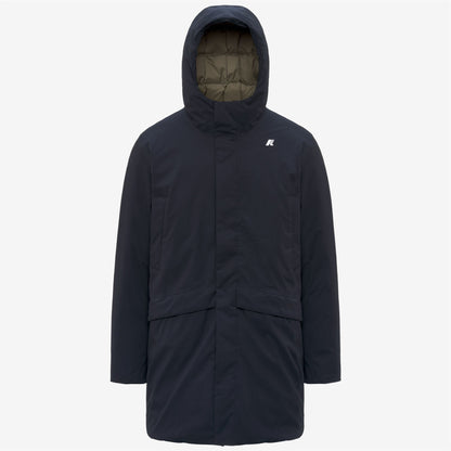 JARNO ST THERMO - Vestes - Longueur 3/4 - Homme - Blue Depth-Green Army