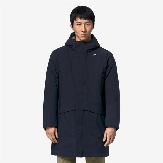 JARNO ST THERMO - Vestes - Longueur 3/4 - Homme - Blue Depth-Green Army