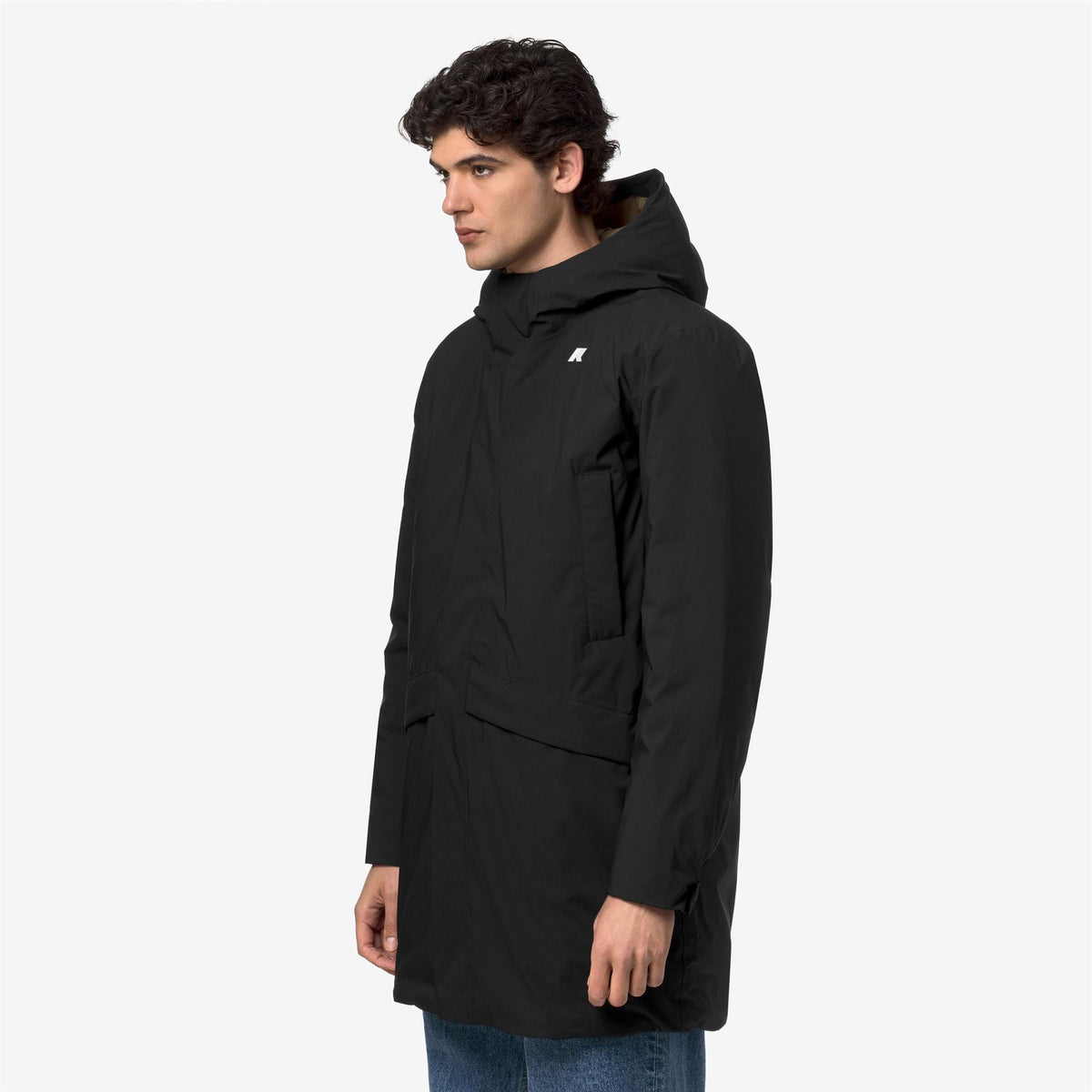 JARNO ST THERMO - Vestes - Longueur 3/4 - Homme - Black Pure-Beige Khaki