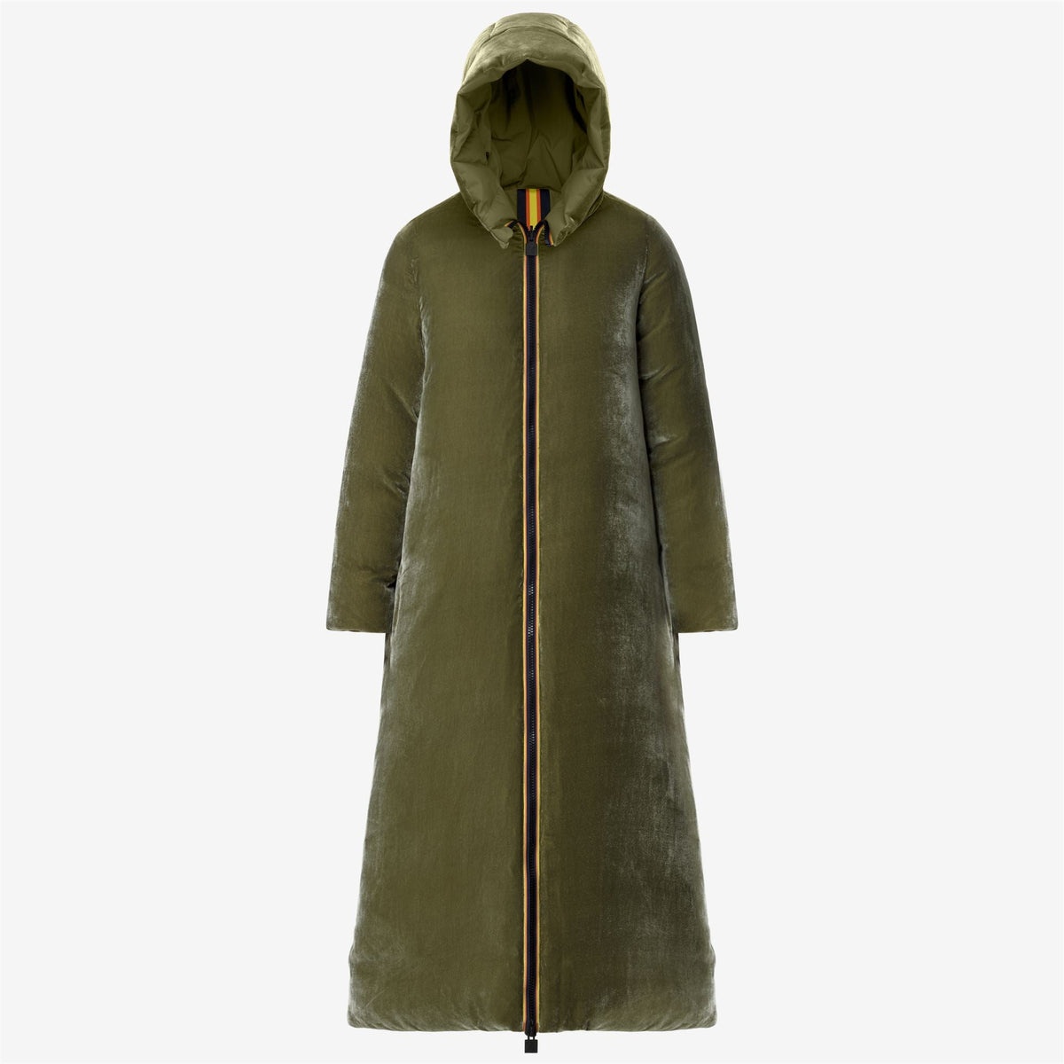 ORLEN VELVET THERMO DOUBLE - Vestes - Long - Femme - Green Winter