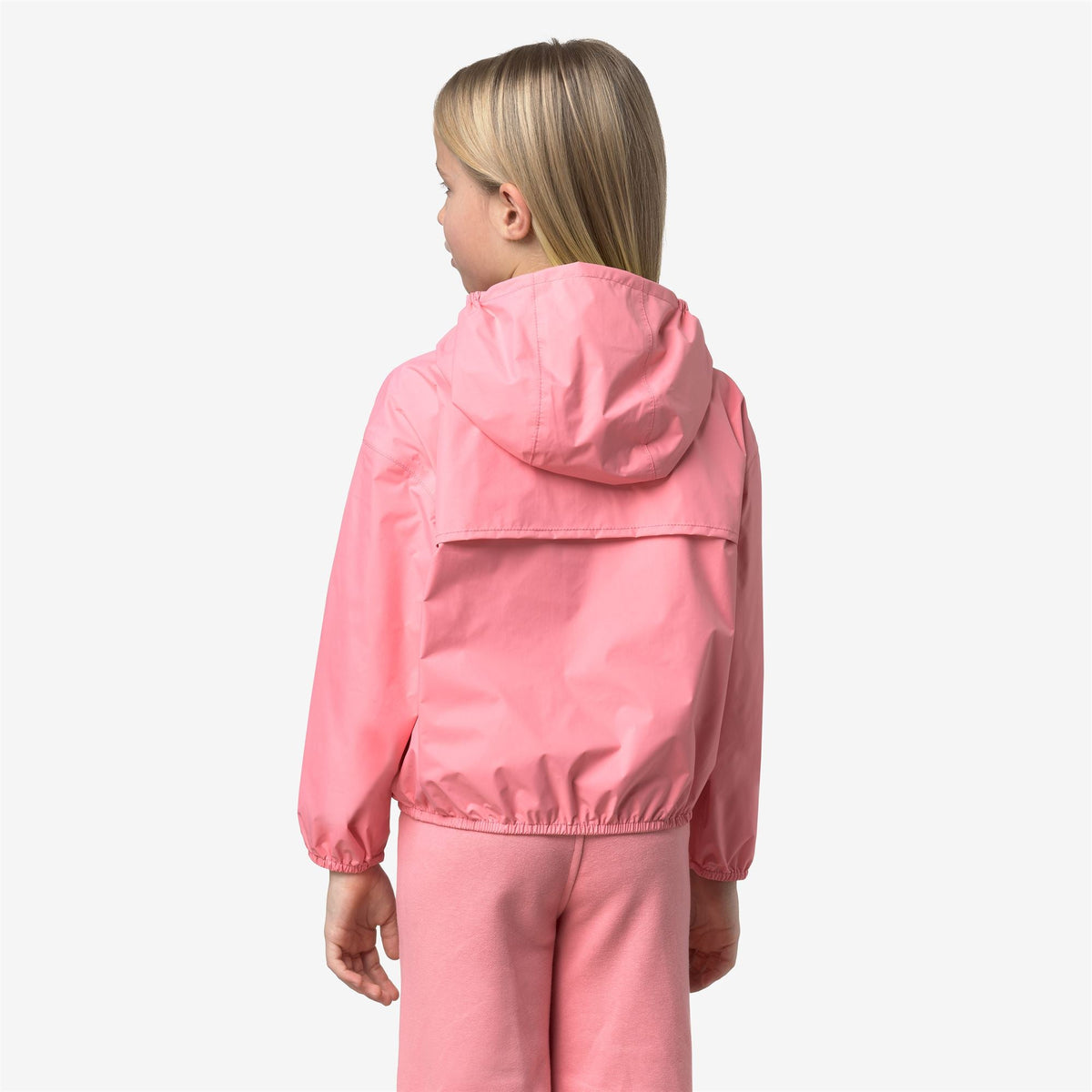 P. LAURETTE PLUS.2 DOUBLE - Vestes - Court - Fille - Pink Geranium-Yellow Lime