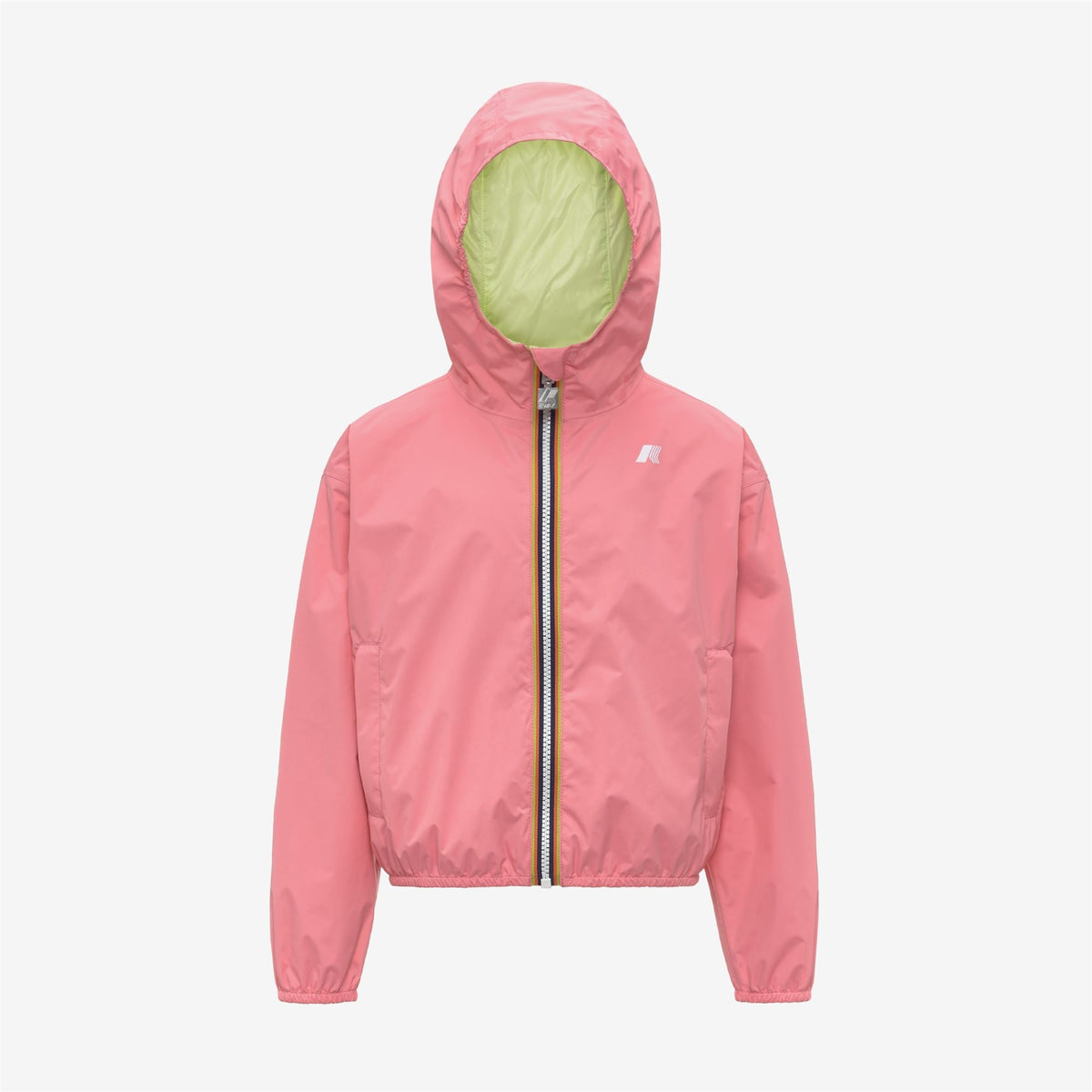 P. LAURETTE PLUS.2 DOUBLE - Vestes - Court - Fille - Pink Geranium-Yellow Lime