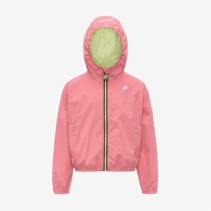 P. LAURETTE PLUS.2 DOUBLE - Vestes - Court - Fille - Pink Geranium-Yellow Lime