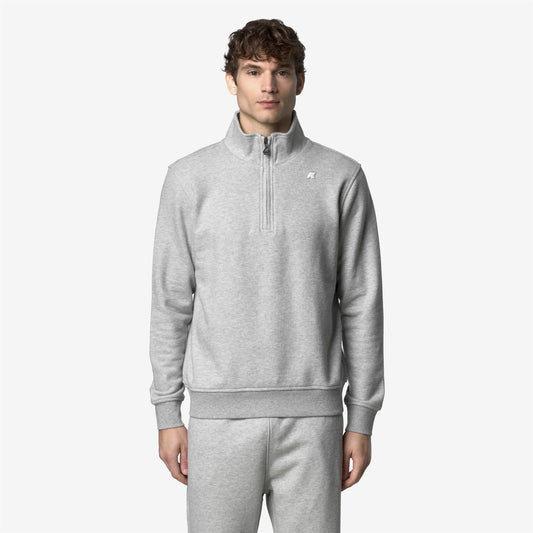 FINNICK HEAVY FLEECE - Polaire - Pull-over - Homme - GREY MEL