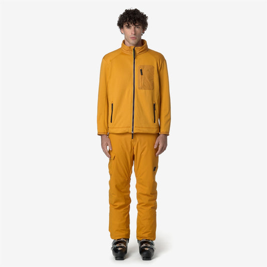 AVRIEUX MICROTWILL 2L - Pantalon - Pantalons de sport - Homme - Yellow Inca
