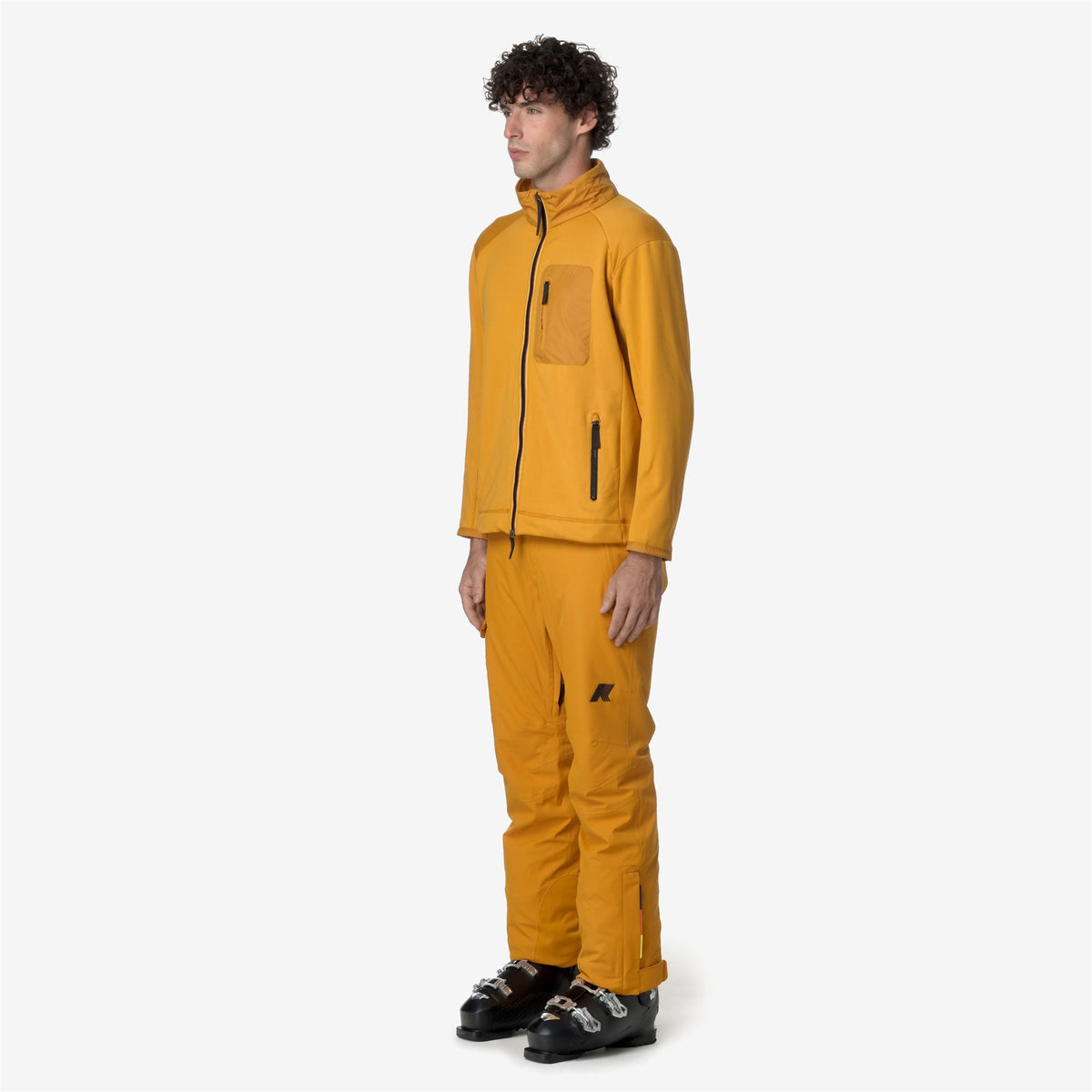 AVRIEUX MICROTWILL 2L - Pantalon - Pantalons de sport - Homme - Yellow Inca