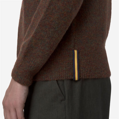 CLARISSE WOOL STRETCH - Maille - Pull-over - Femme - Brown Coffee Mix