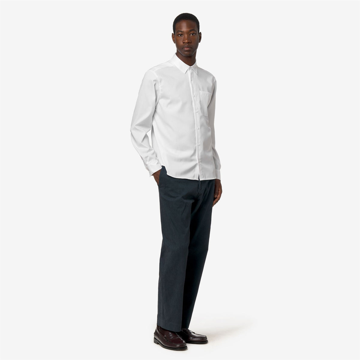DAMIR OXFORD NON IRON - Chemises - Chemise - Homme - White-White