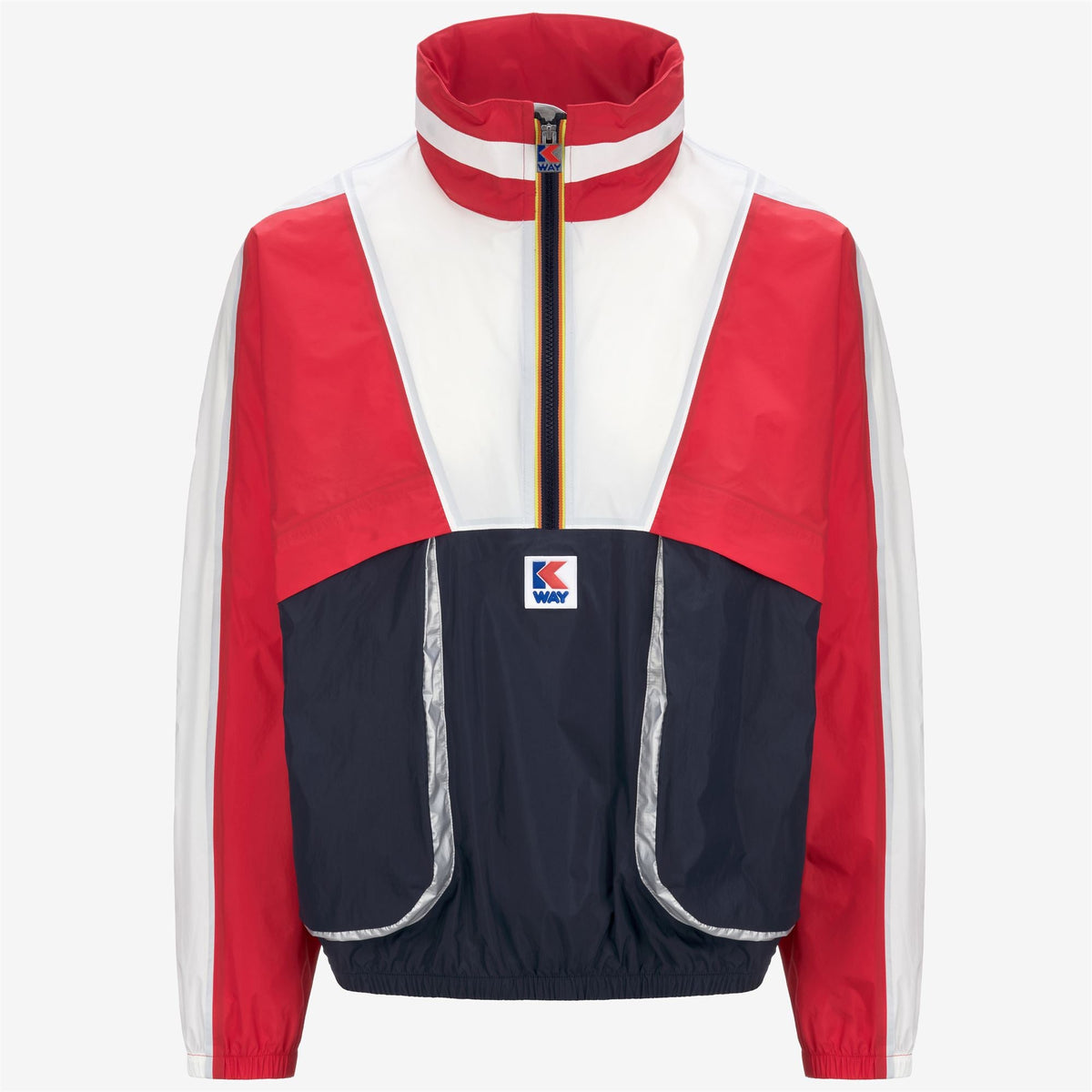 7002 HALF ZIP - Vestes - Court - Unisexe - BLUE RED WHITE