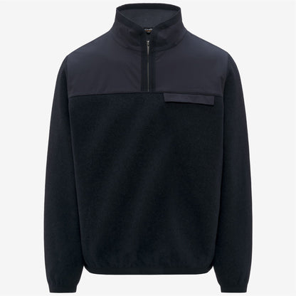 FLEURY WOOL NYLON MIX - Polaire - Pull-over - Homme - Blue Depth-Blue Airforce