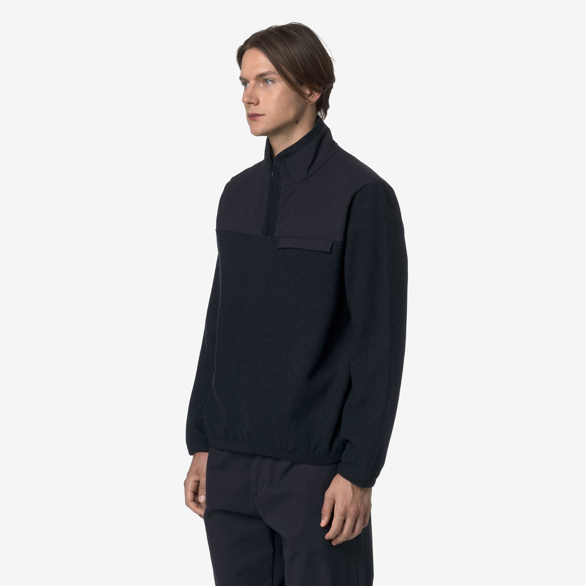 FLEURY WOOL NYLON MIX - Polaire - Pull-over - Homme - Blue Depth-Blue Airforce