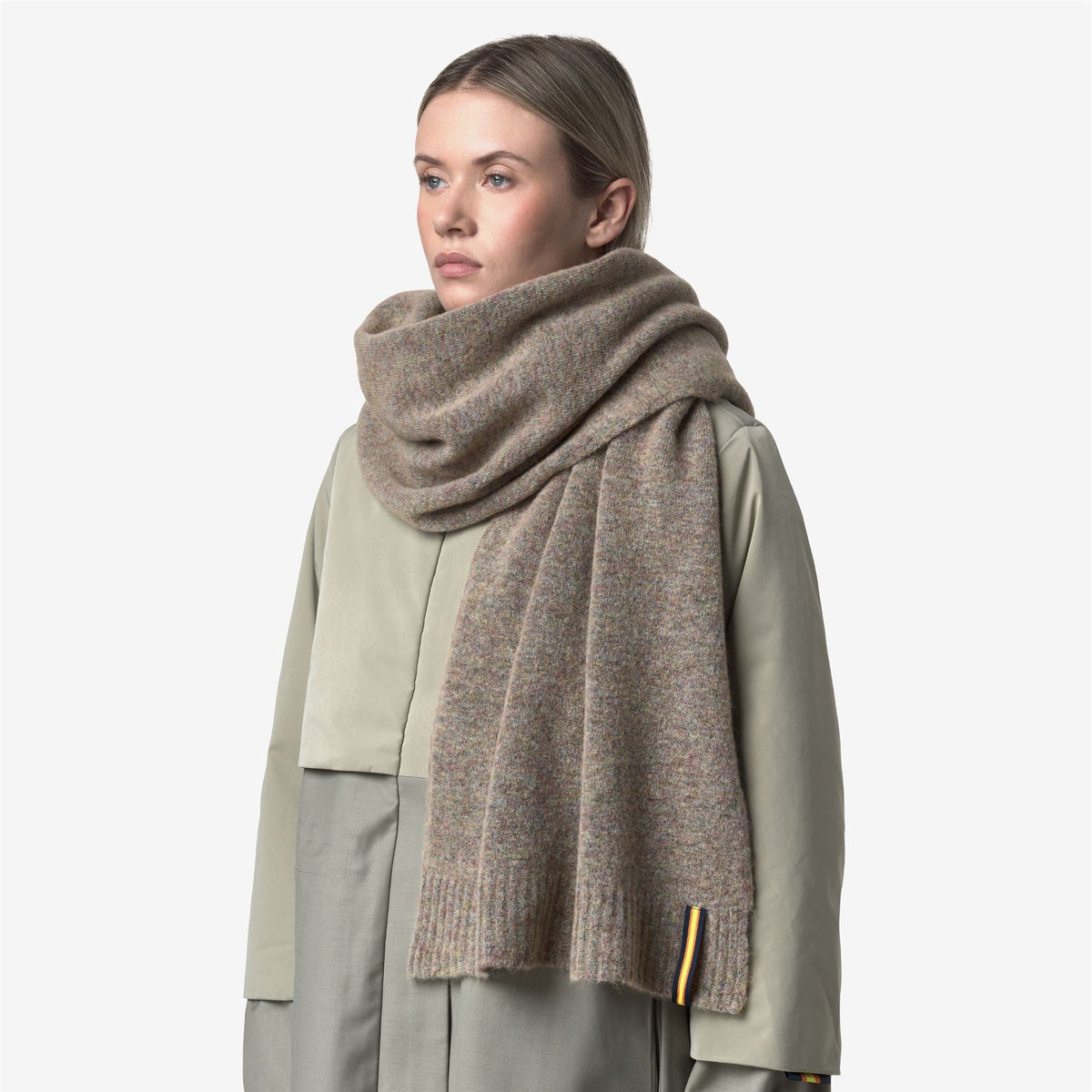 ERYT WOOL STRETCH - Écharpes - Écharpe - Femme - Pink Dust Mix