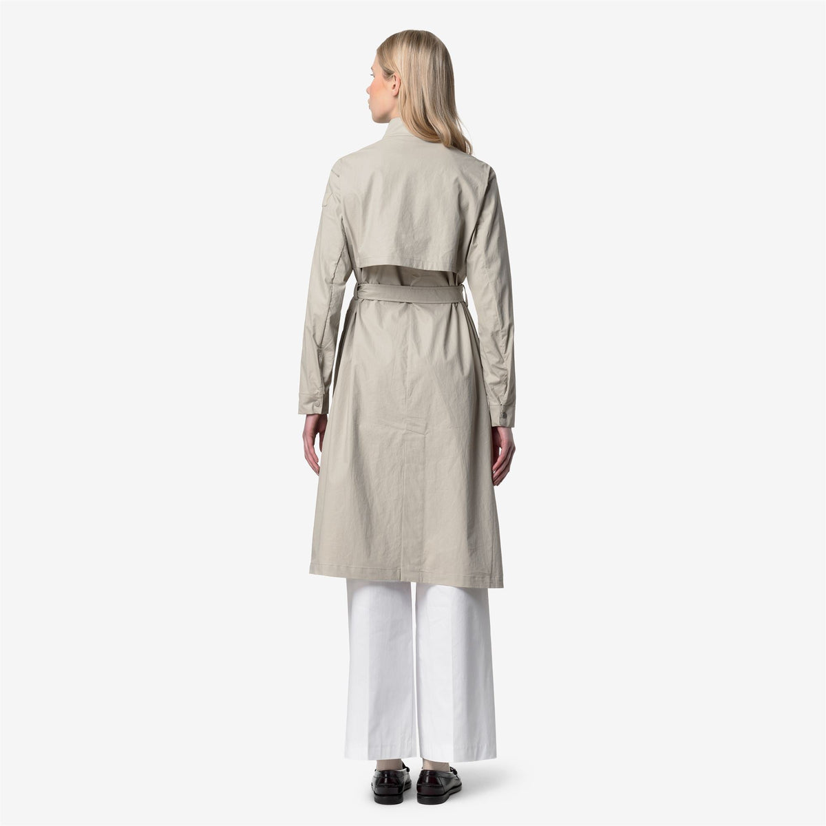 HORIEN NATURAL BLEND - Vestes - Long - Femme - BEIGE LT COMBO-BEIGE LT
