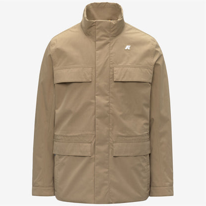 MANUENE WARM MICRO CANVAS - Vestes - Milieu - Homme - Beige Khaki
