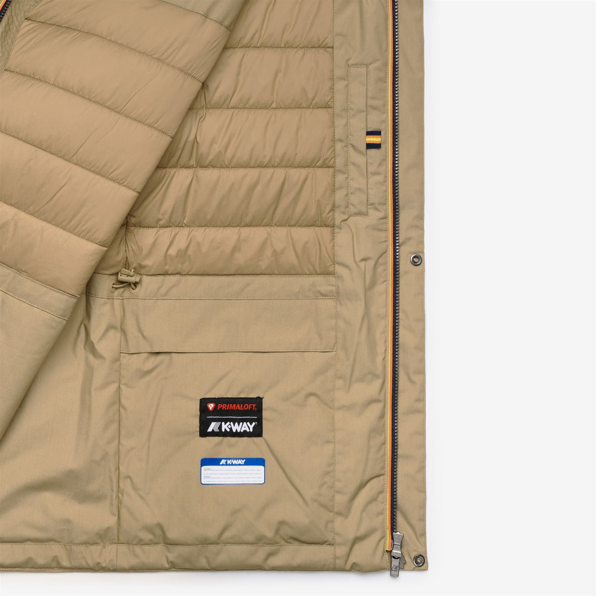 MANUENE WARM MICRO CANVAS - Vestes - Milieu - Homme - Beige Khaki