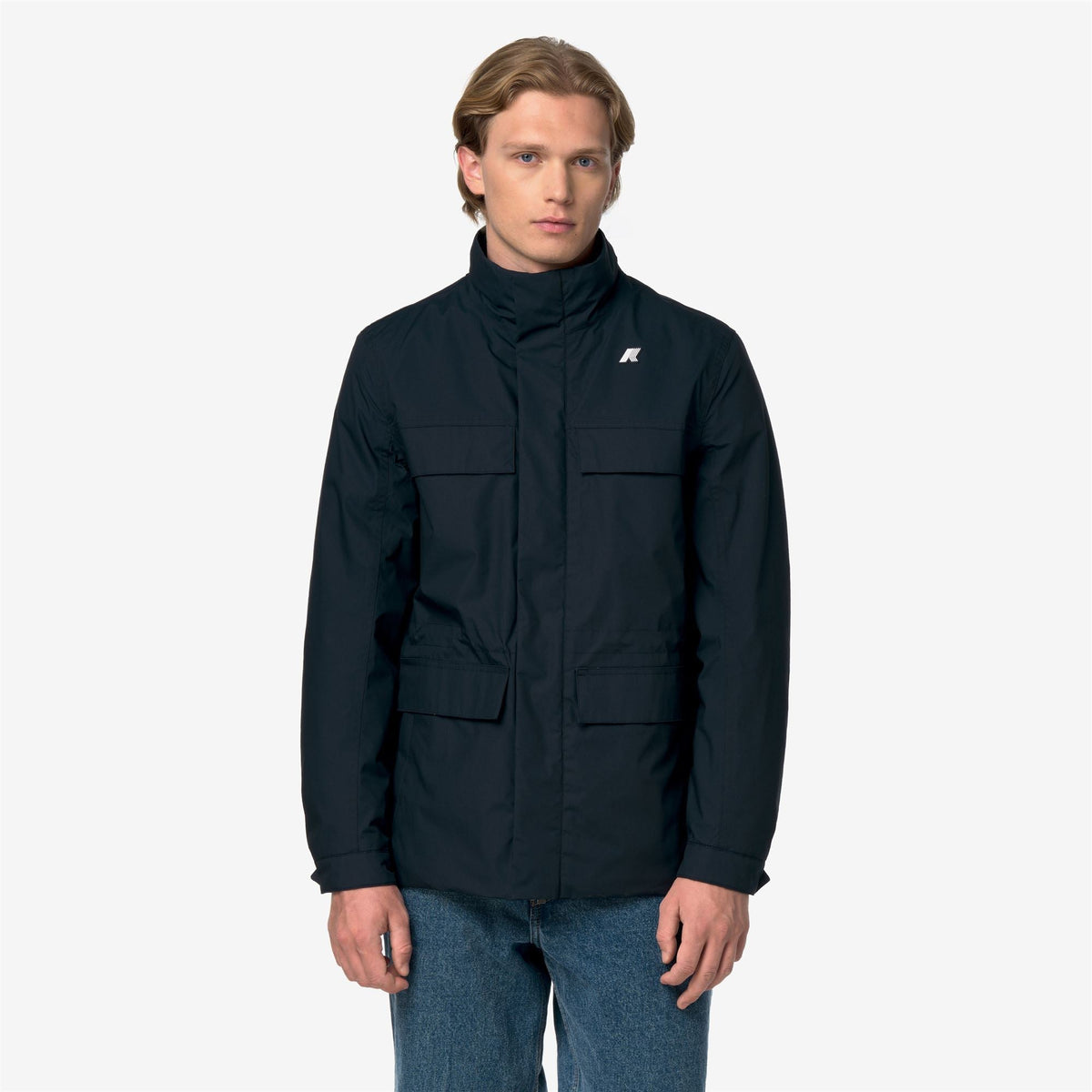 MANUENE WARM MICRO CANVAS - Vestes - Milieu - Homme - Blue Depth