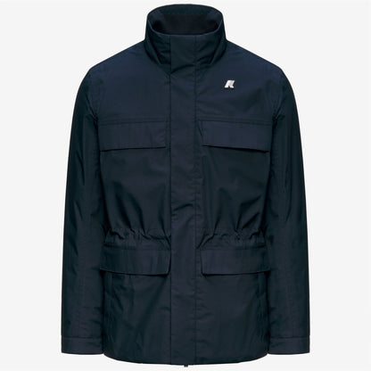 MANUENE WARM MICRO CANVAS - Vestes - Milieu - Homme - Blue Depth