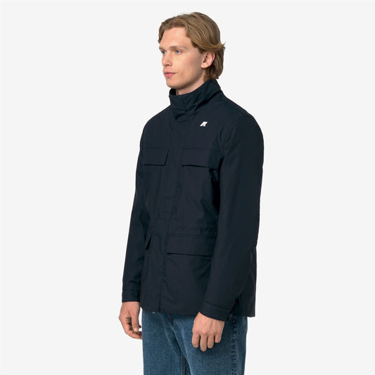 MANUENE WARM MICRO CANVAS - Vestes - Milieu - Homme - Blue Depth