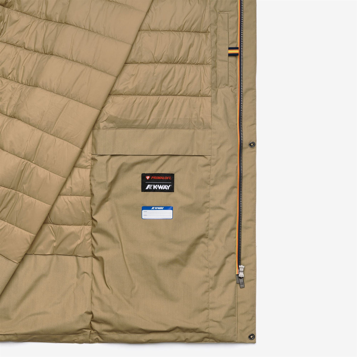 THOMAS WARM MICRO CANVAS - Vestes - Long - Homme - Beige Khaki