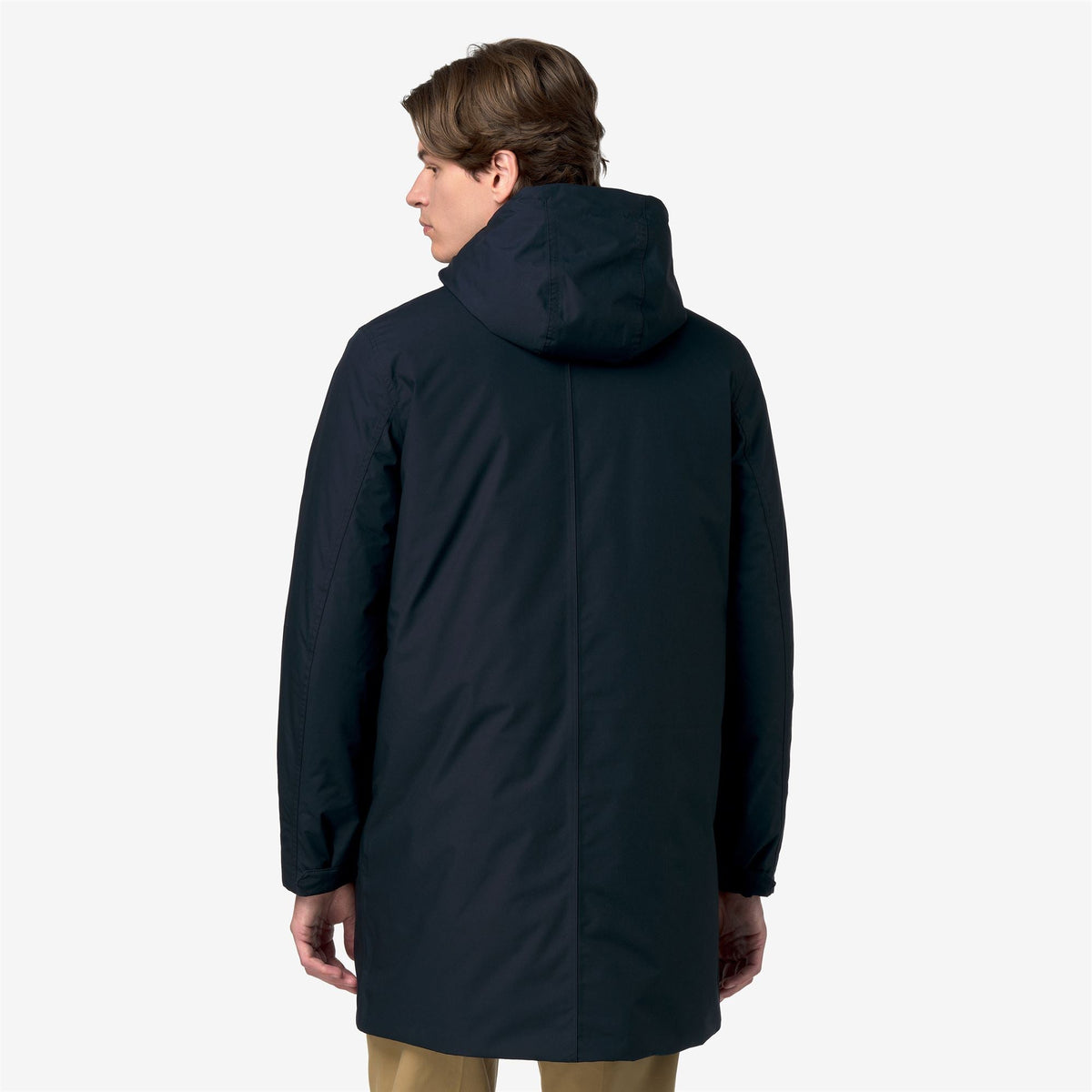 THOMAS WARM MICRO CANVAS - Vestes - Long - Homme - Blue Depth