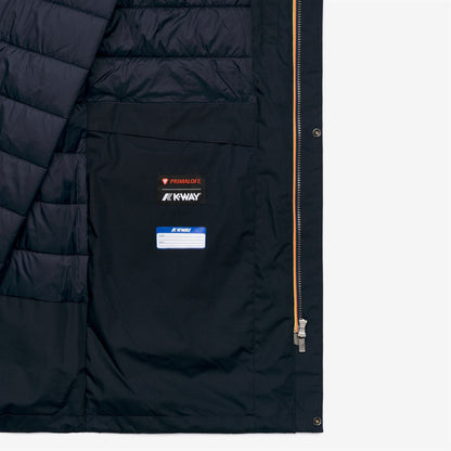 THOMAS WARM MICRO CANVAS - Vestes - Long - Homme - Blue Depth