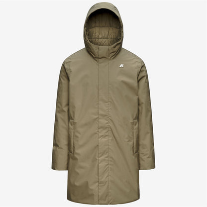 THOMAS WARM MICRO CANVAS - Vestes - Long - Homme - Green Army