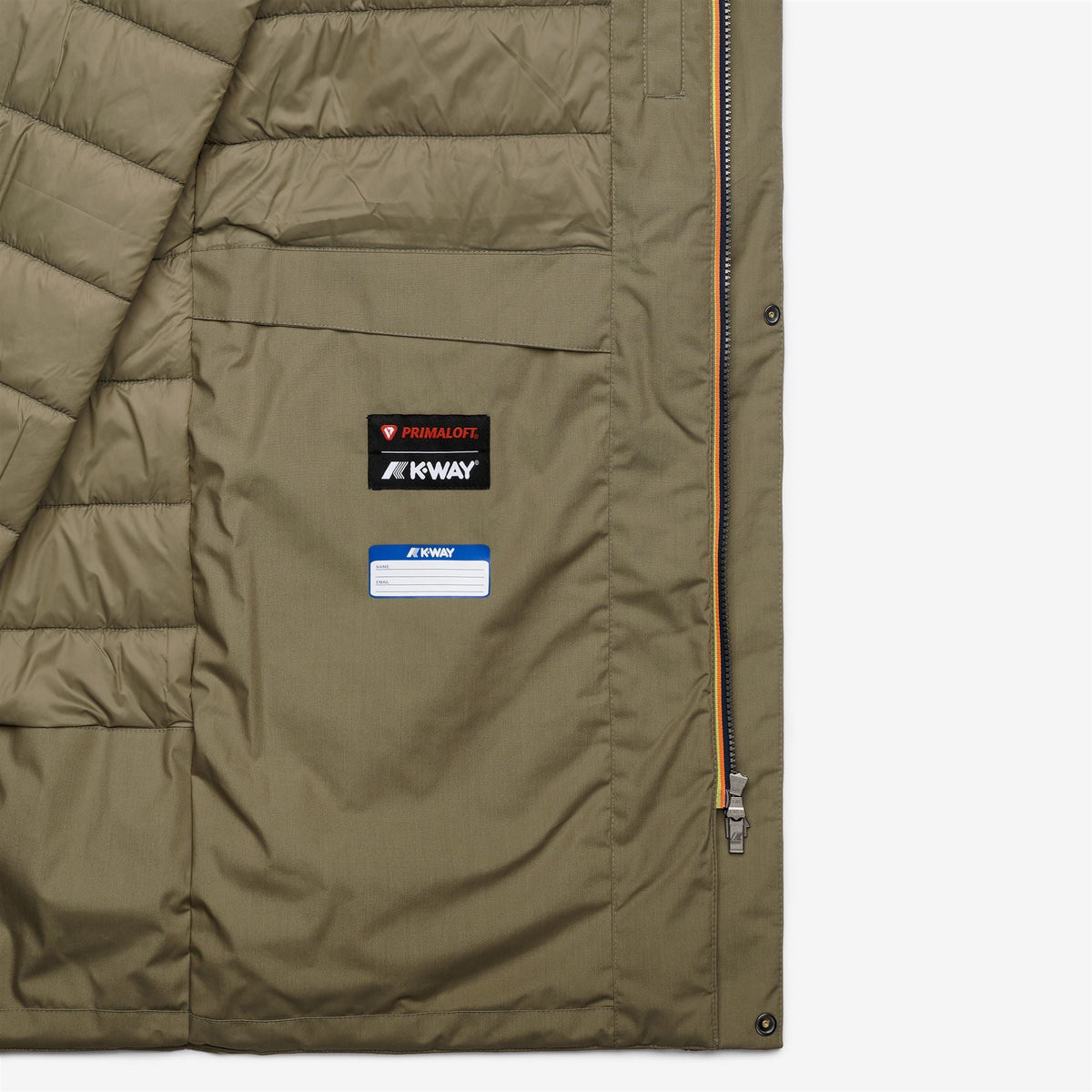 THOMAS WARM MICRO CANVAS - Vestes - Long - Homme - Green Army