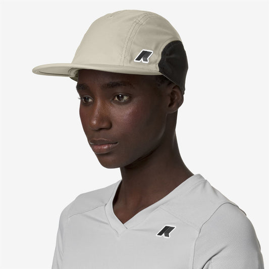 VANOISE - Couvre-chef - Casquette - Unisexe - Beige Taupe-Black Pure