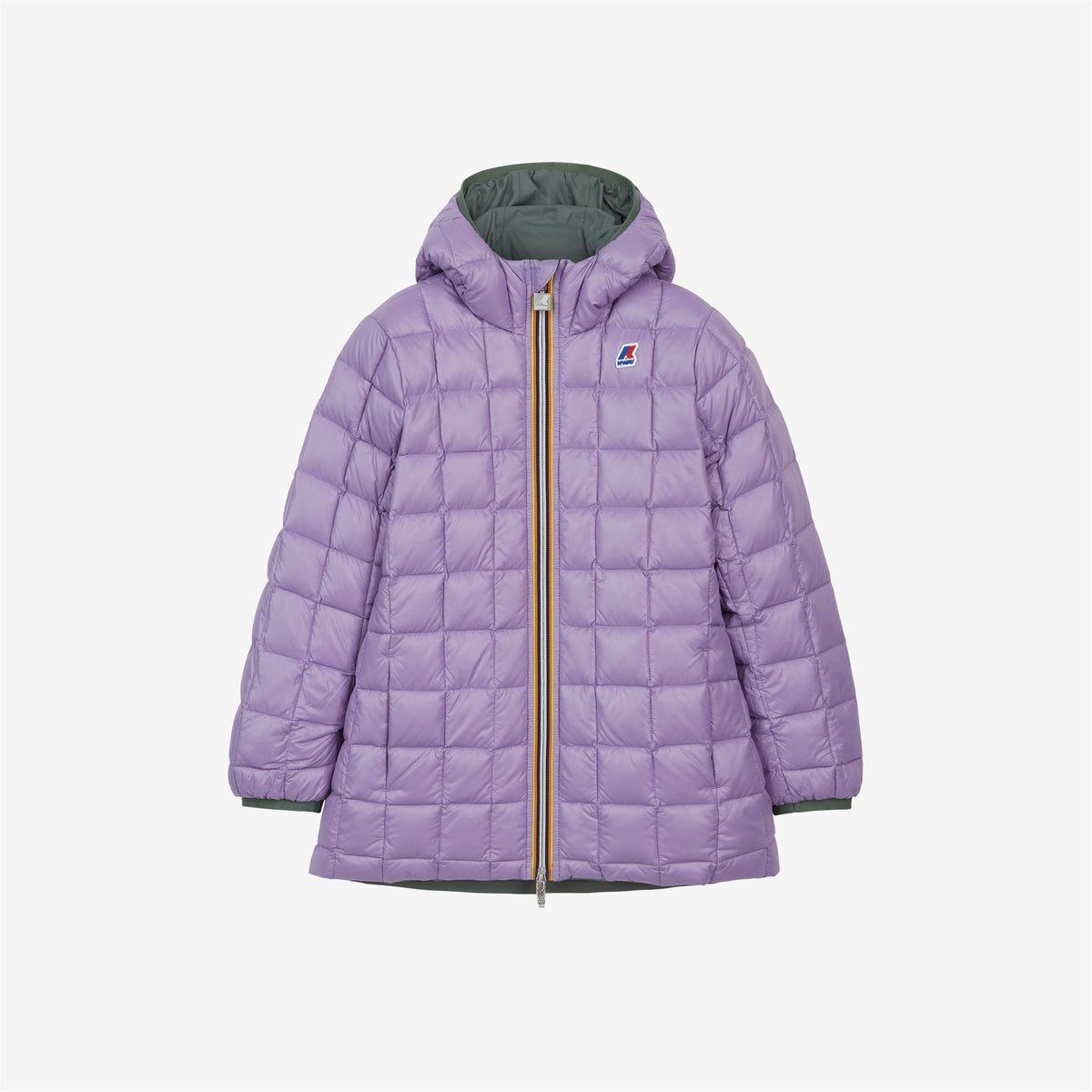 P. SOPHIE THERMO PLUS.2 DOUBLE - Vestes - Milieu - Fille - Green Laurel-Violet Lavender