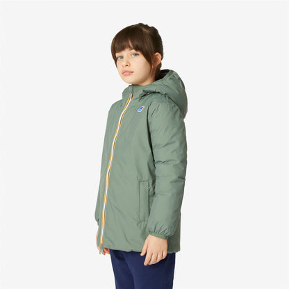 P. SOPHIE THERMO PLUS.2 DOUBLE - Vestes - Milieu - Fille - Green Laurel-Violet Lavender