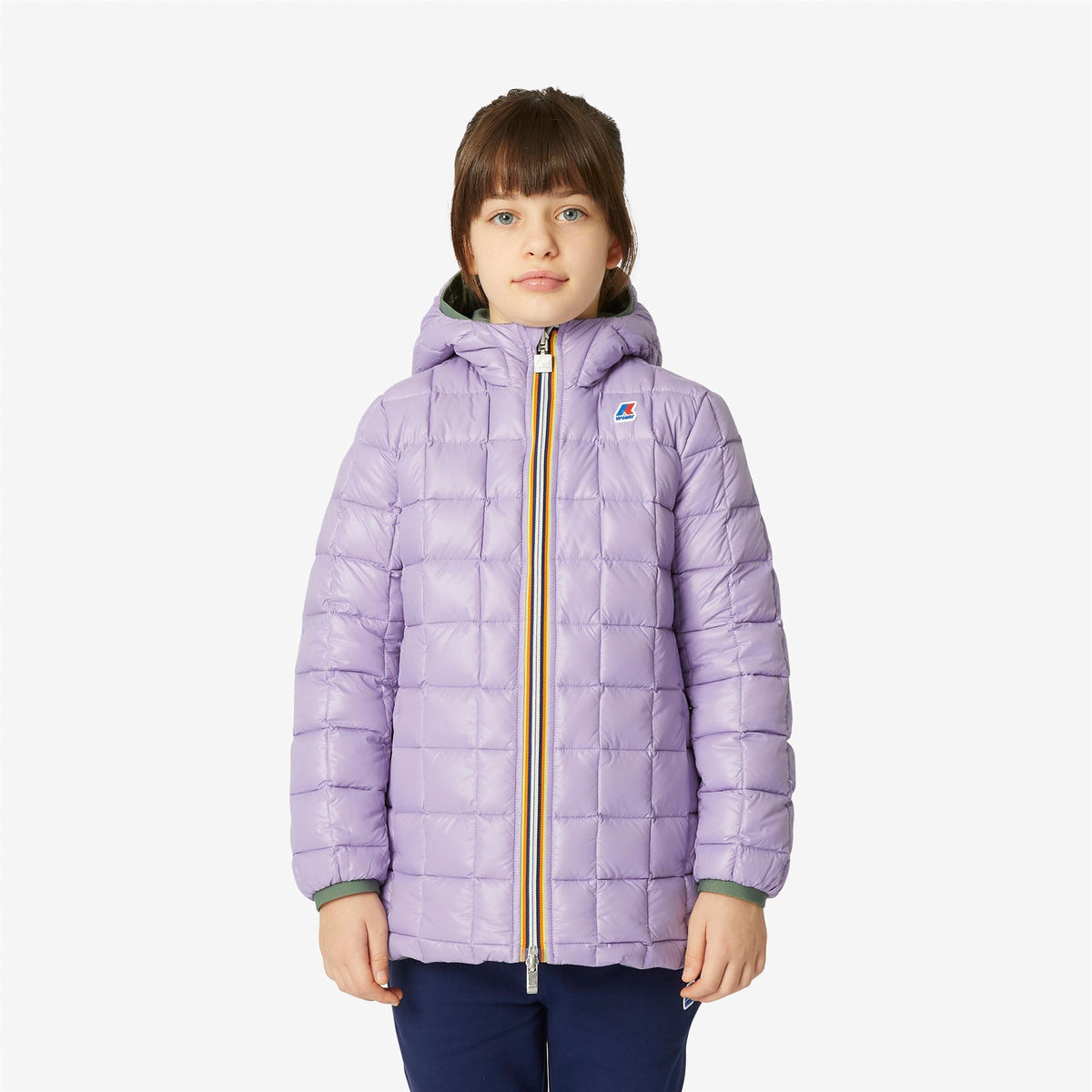 P. SOPHIE THERMO PLUS.2 DOUBLE - Vestes - Milieu - Fille - Green Laurel-Violet Lavender