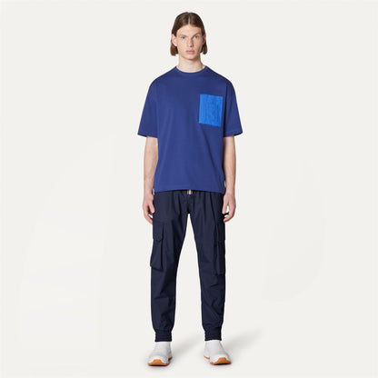 LEO POCKET 2.1 AMIABLE SILVER - Pantalon - Cargo - Unisexe - Blue Print-Blue Royal