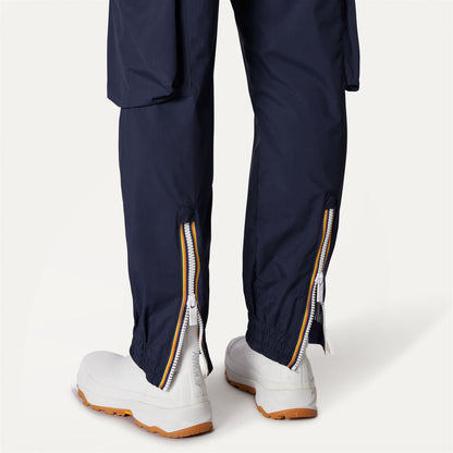 LEO POCKET 2.1 AMIABLE SILVER - Pantalon - Cargo - Unisexe - Blue Print-Blue Royal