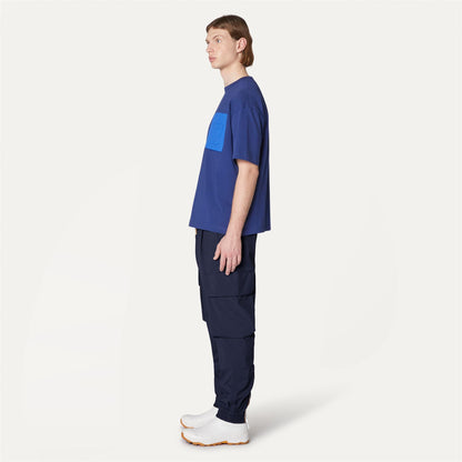 LEO POCKET 2.1 AMIABLE SILVER - Pantalon - Cargo - Unisexe - Blue Print-Blue Royal