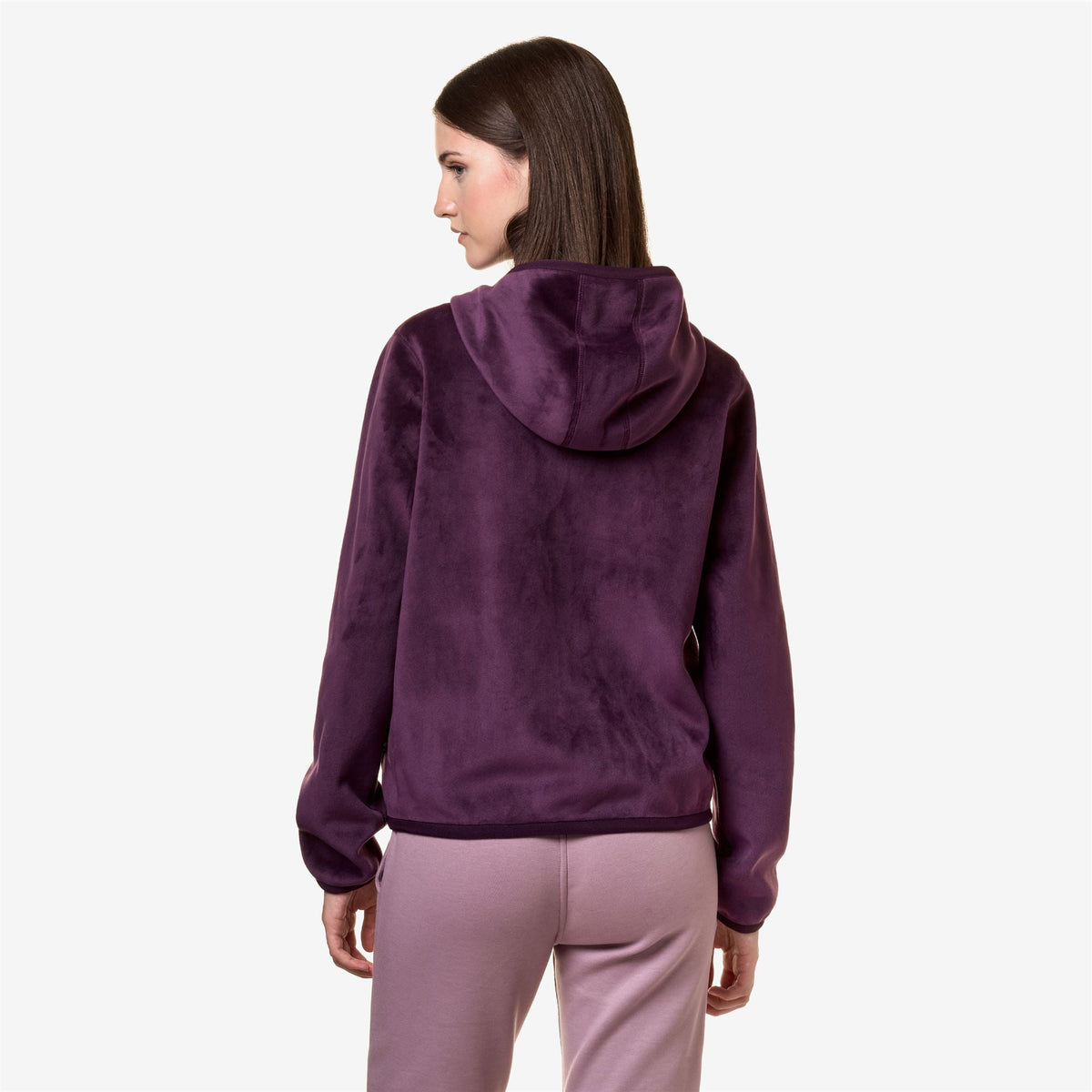 LILY VELOUR POLAR DOUBLE - Polaire - Veste - Femme - Violet P-Violet D
