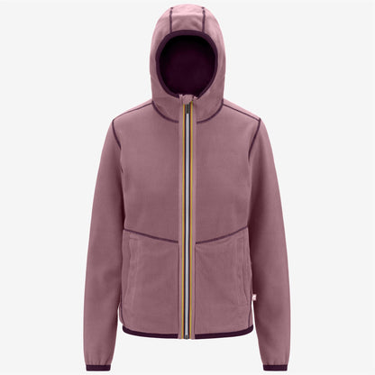 LILY VELOUR POLAR DOUBLE - Polaire - Veste - Femme - Violet P-Violet D
