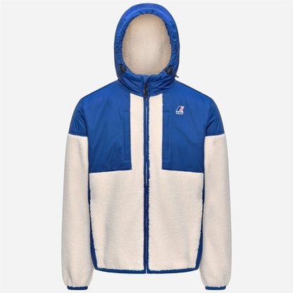 SAMSON 4.0 ORSETTO - Polaire - Sweat à capuche zippé intégral - Unisexe - Blue Royal Marine-White Tofu